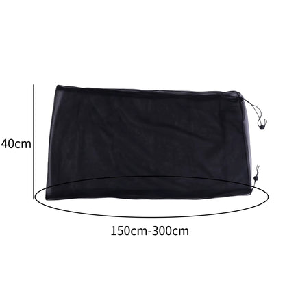 Bird Cage Cover Dustproof Birdseed Net Seed Catcher Nylon Mesh Birdseed Net Guard for Bird Cage Stars /Solid Color