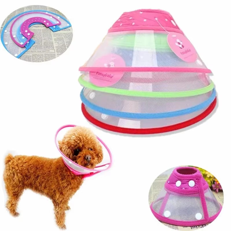 Cat Dog Collar Neck Cone Recovery Collar Elizabethan Collars for Anti-Bite Lick Surgery Wound Healing Pet Dogs Health Medical