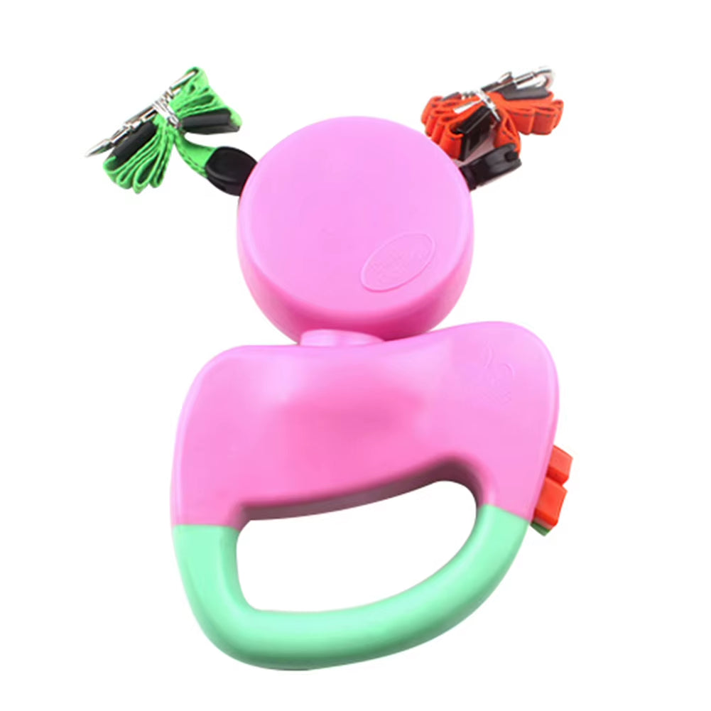 3M Dual Leash Pet Retractable Automatic Winding Rope Dogs Walking Traction Leash Accessory