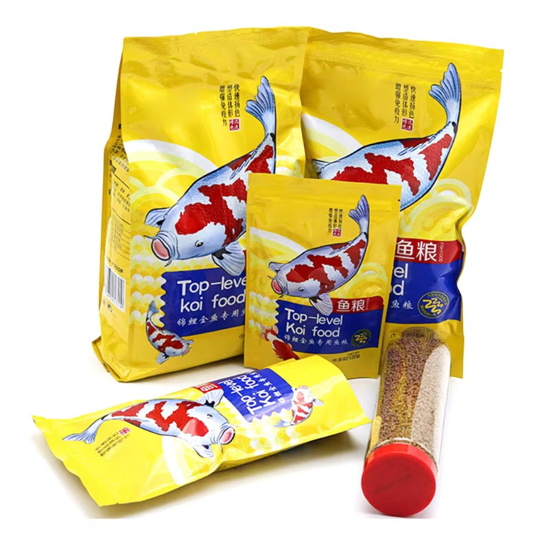 Fish to Enhance Color Floating Fine Pellets Clear Water Formula Improving Immune System for Carp Goldfish