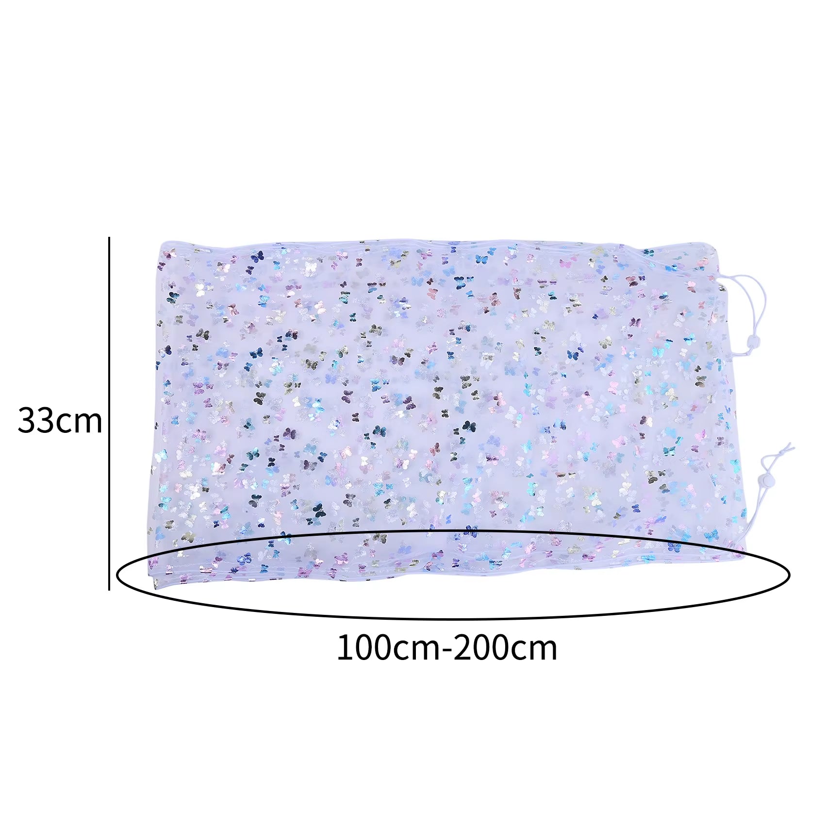 Bird Cage Cover Dustproof Birdseed Net Seed Catcher Nylon Mesh Birdseed Net Guard for Bird Cage Stars /Solid Color