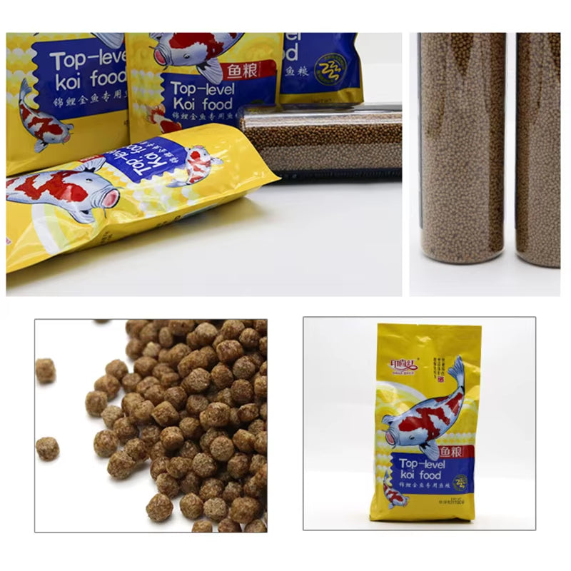 Fish to Enhance Color Floating Fine Pellets Clear Water Formula Improving Immune System for Carp Goldfish