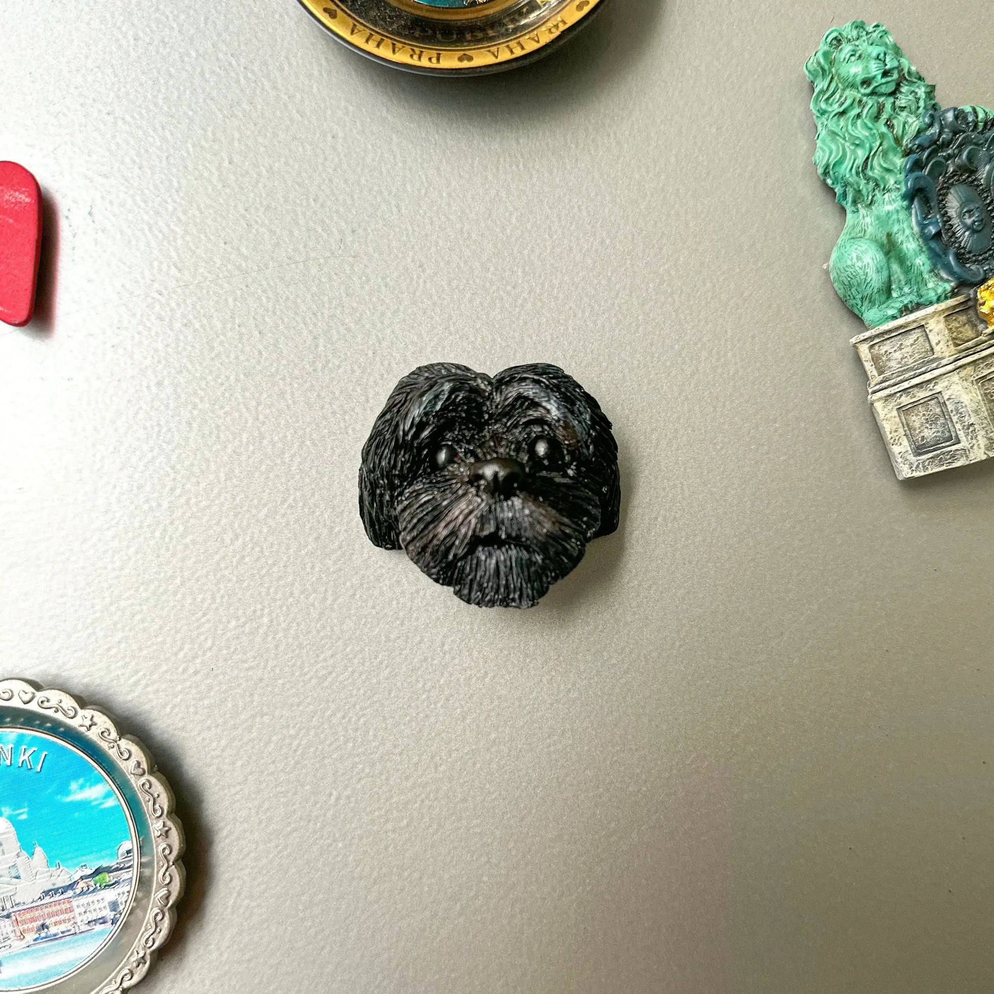 Personalize 3D Pet Portrait Refrigerator Magnet Pet Custom Dog Head Decoration Custom Pet Gift Pet Christmas Pet Lover Gift