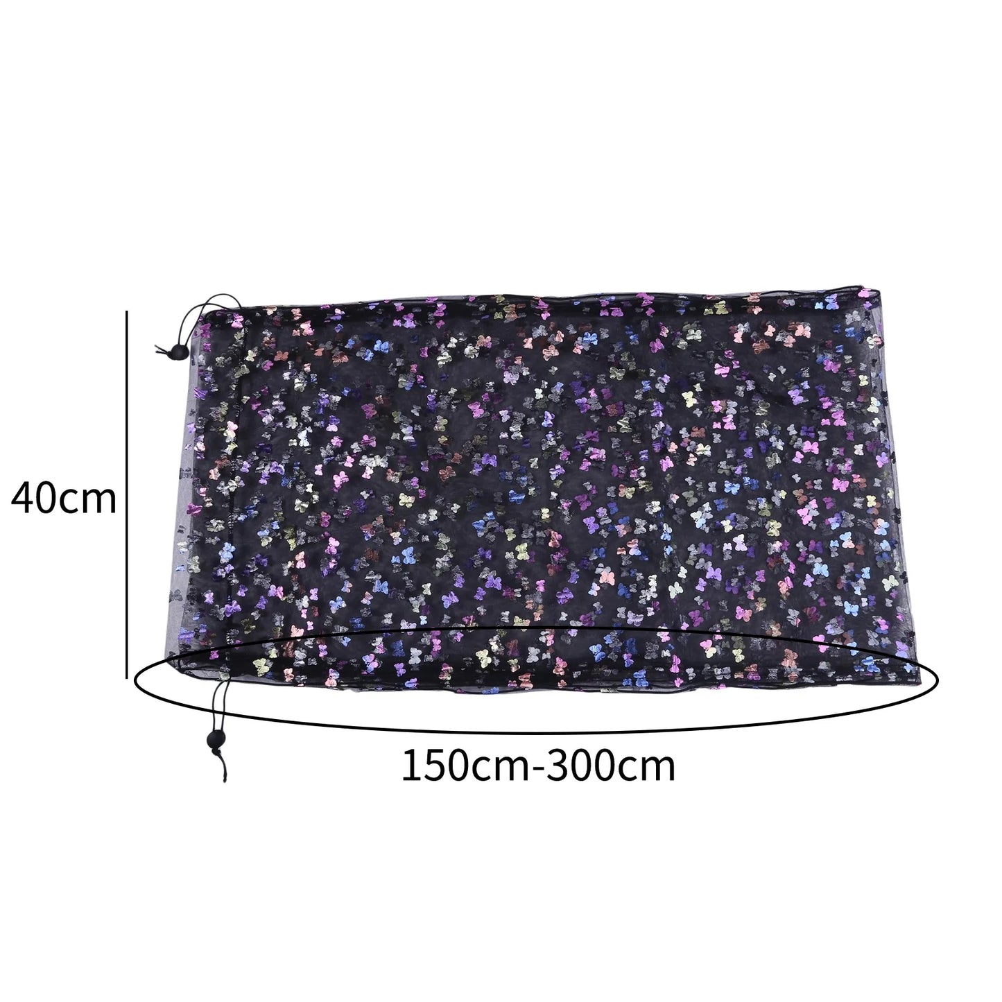 Bird Cage Cover Dustproof Birdseed Net Seed Catcher Nylon Mesh Birdseed Net Guard for Bird Cage Stars /Solid Color