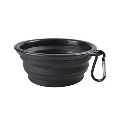 Portable Pet Food Bowl Durable TPR Bowl Cat and Dog Food Pet Silicone Collapsible Bowl Portable Travel Outdoor Water Food Bowl
