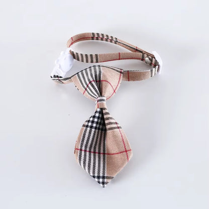 Adjustable Breakaway Cat Collar with Bell Kitten Cat Collars Cat Accessories Pet Supplies Puppy Bow Tie for Small Dogs