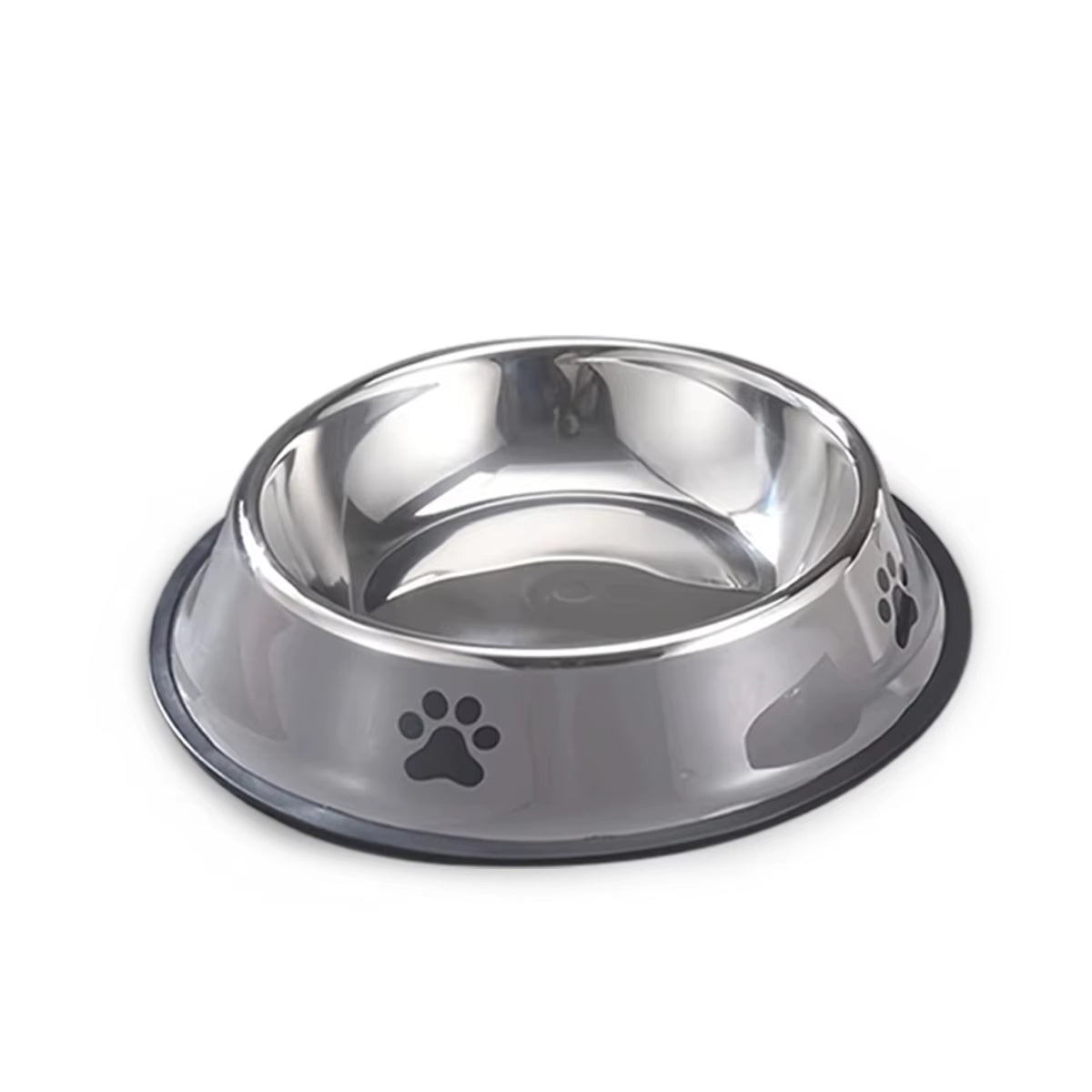 1PC Stainless Steel Pet Bowl Cat Bowl Dog Food Bowl Multi-Specification Anti-Fall Food Bowl Food Bowl Feeding Pet Supplies